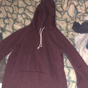 Maroon hoodie